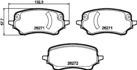 Автозапчасть BEHR-HELLA 8DB355040991