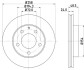 Диск тормозной BEHR-HELLA 8DD 355 103-221 (фото 1)