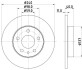 Гальмівний диск BEHR-HELLA 8DD 355 105-511 (фото 4)