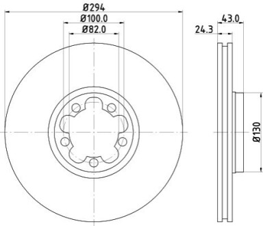 Автозапчастина BEHR-HELLA 8DD 355 107-311 (фото 1)