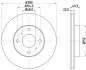 Тормозной диск BEHR-HELLA 8DD 355 107-991 (фото 4)