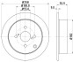 Тормозной диск BEHR-HELLA 8DD 355 110-471 (фото 4)