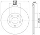 Диск гальмівний перед. Ford Focus II 04-/ C-Max 03-/Volvo S40/V50 04- (278 X 25) BEHR-HELLA 8DD 355 112-171 (фото 4)