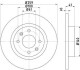 Гальмівний диск перед. Sandero/Logan/Twingo/Fortwo 96- 0.9-1.6 (PRO) BEHR-HELLA 8DD355115-271 (фото 1)