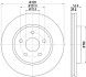 Тормозной диск BEHR-HELLA 8DD 355 115-921 (фото 4)