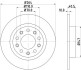 Тормозной диск BEHR-HELLA 8DD 355 117-241 (фото 4)