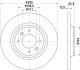 Тормозной диск BEHR-HELLA 8DD355117291 (фото 4)