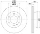 Тормозной диск BEHR-HELLA 8DD 355 117-621 (фото 4)