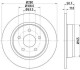 Диск тормозной - (DV612A315BA / CV6Z2C026B / BRRF233) BEHR-HELLA 8DD355118-211 (фото 1)