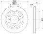 Тормозной диск BEHR-HELLA 8DD 355 118-651 (фото 4)