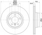 Тормозной диск BEHR-HELLA 8DD355119561 (фото 4)