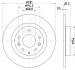 Диск тормозной BEHR-HELLA 8DD 355 126-711 (фото 4)