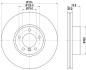 Диск гальмівний перед. Bmw 5(E39) 3.0-4.0 + Diesel 98-04 BEHR-HELLA 8DD 355 127-621 (фото 4)