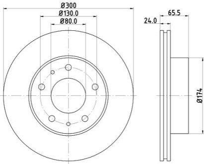 BEHR-HELLA 8DD 355 127-821 (фото 1)