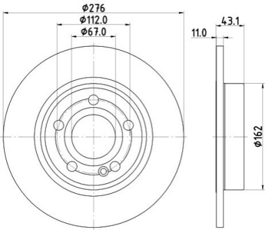 Автозапчастина BEHR-HELLA 8DD355133061