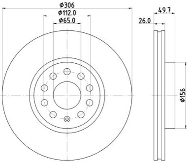 Автозапчасть BEHR-HELLA 8DD355134611 (фото 1)