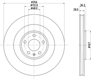 Автозапчасть BEHR-HELLA 8DD355134851