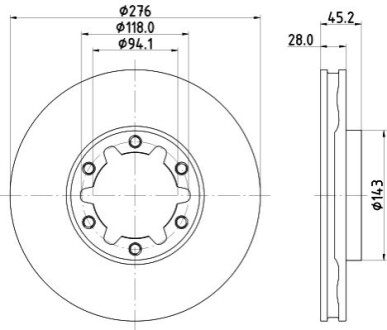 Автозапчасть BEHR-HELLA 8DD355134931