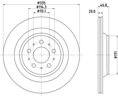 Автозапчасть BEHR-HELLA 8DD355134951