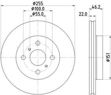 Автозапчасть BEHR-HELLA 8DD355134981