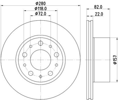 Автозапчасть BEHR-HELLA 8DD355134991