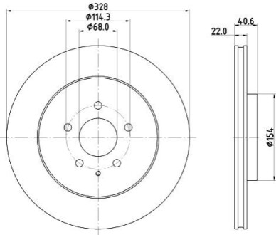 Автозапчасть BEHR-HELLA 8DD355135281