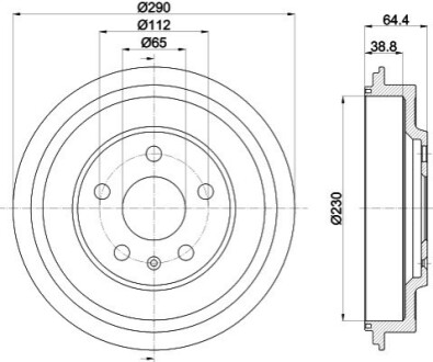 Автозапчастина BEHR-HELLA 8DT355302561