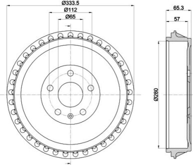 Автозапчасть BEHR-HELLA 8DT355303491