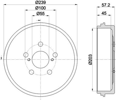 Автозапчасть BEHR-HELLA 8DT355303531