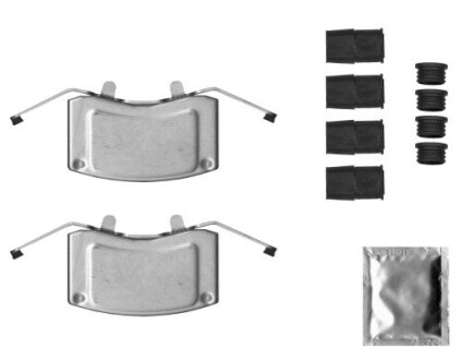 Комплект приладдя, гальмівний супорт 8DZ BEHR-HELLA 8DZ355205671