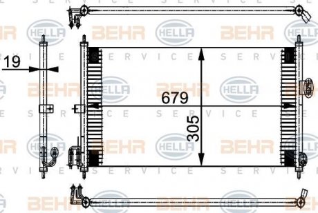 Автозапчастина BEHR-HELLA 8FC 351 038-581