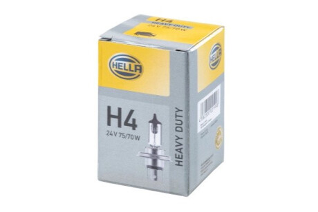 Лампа розжарювання H4 24V BEHR-HELLA 8GJ178555201