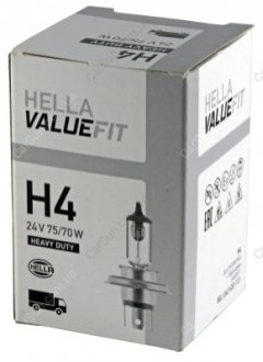 Лампа VALUEFIT H4 24V 75/70W P43t BEHR-HELLA 8GJ 242 632-101