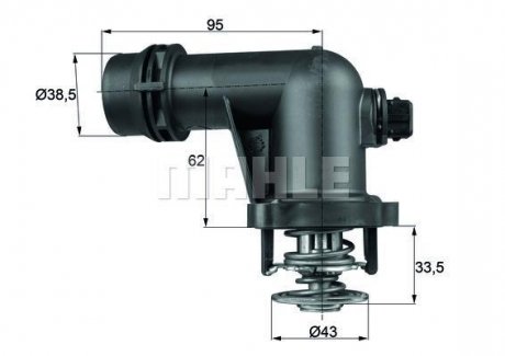 Автозапчастина BEHR-HELLA TM15105