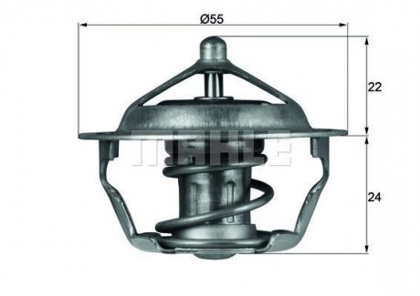 Автозапчастина BEHR-HELLA TX10183D