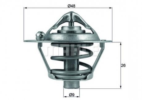 Термостат BEHR-HELLA TX 108 82D