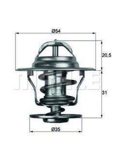 Термостат BEHR-HELLA TX 13 80D