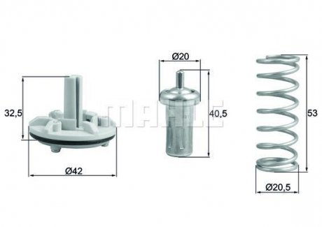 Автозапчастина BEHR-HELLA TX 183 80D