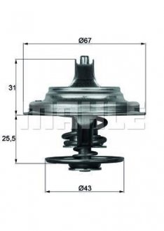 Термостат BEHR-HELLA TX 23 83D