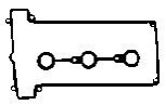 Прокладка клапанной крышки комплект BGA RK6311