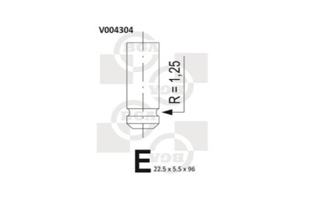 Автозапчасть BGA V004304