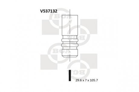 Автозапчастина BGA V537132 (фото 1)