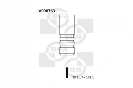 Автозапчастина BGA V998763