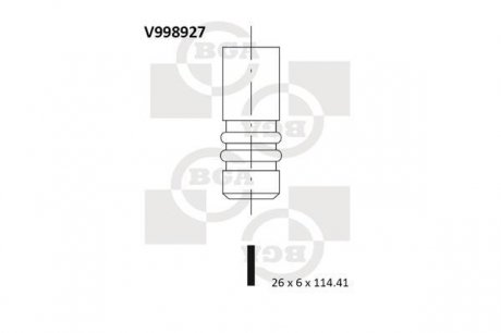 Клапан випускної BGA V998927
