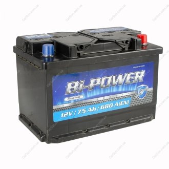 75 Аh/12V Euro 680 (ЕН) Bi-power KLV075-00 (фото 1)