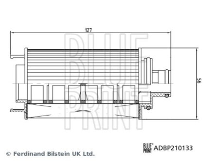 Oil Filter BLUE PRINT ADBP210133