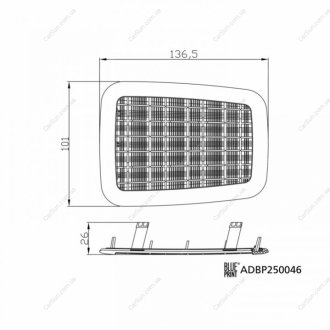 FILTR KABINY BLUE PRINT ADBP250046