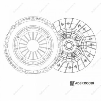 РОЗ\'ЄМ FIAT BRAVO 2.0 D MULTIJET 08-14 BLUE PRINT ADBP300088 (фото 1)