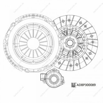 Автозапчасть BLUE PRINT ADBP300089