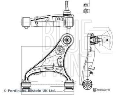 Автозапчасть BLUE PRINT ADBP860193 (фото 1)